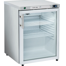 Congelador puerta cristal inox CNXG