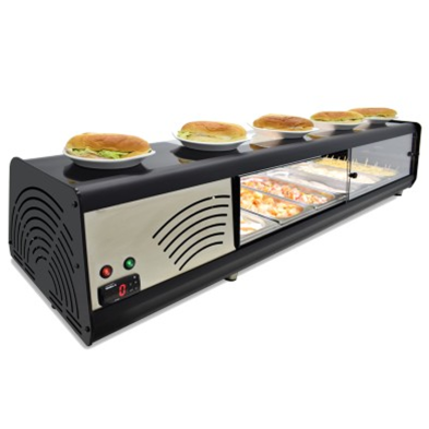 Vitrina de tapas Sobremostrador 4 - 8 Patos 11-4VTL PLANA