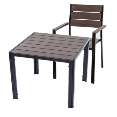 Mesa de exterior ECO de polywood 70x70 - Ayna