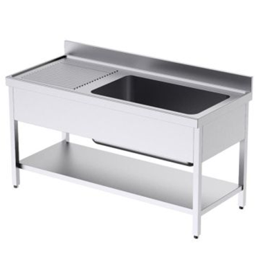 Fregadero Cuba Gran Capacidad con Estante Fondo70 cm. FBGDE716