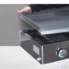 Plancha  a gas para cocinas industriales EG80