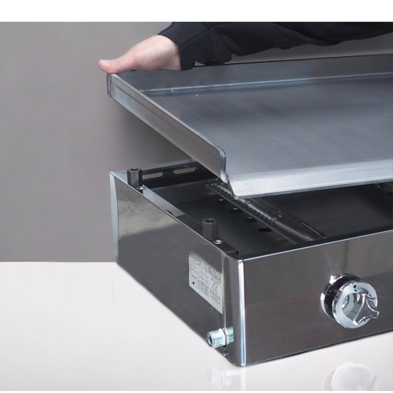 Plancha a Gas Acero Laminado 6.4 kW -6 mm 39-EG60