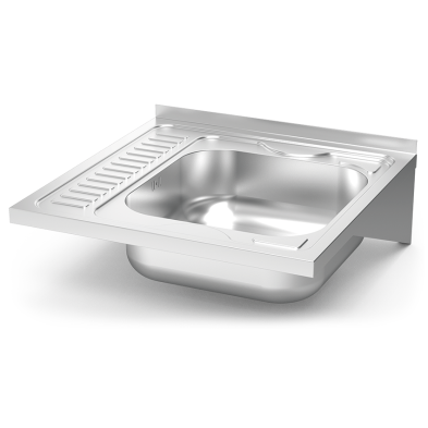 Fregadero Congalte con Cartelas 60x60 Cuba+Escurridor 057684