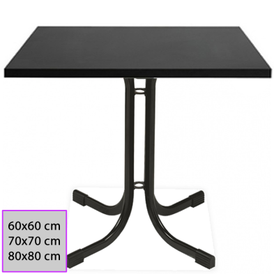 Mesa de bar con tablero de melamina. 01-MONTE