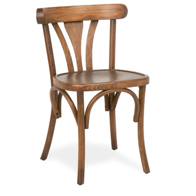 Silla de madera tipo cafetín M2
