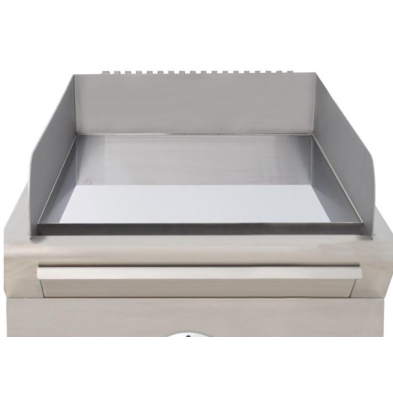 Plancha de gas con placa CROMO 15mm 40FRYGCN