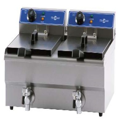 Freidora con GRIFO Profesional  8.5L.  5Kw.