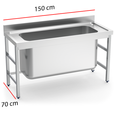 Fregadero cuba gran capacidad