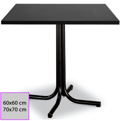 Mesa de bar Delicia cuadrada para interior