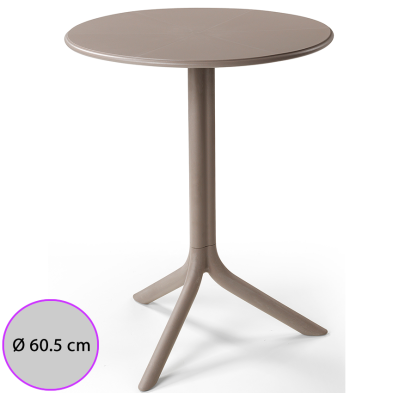 Mesa de terraza regulable altura