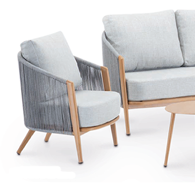 Conjunto Park sofá de 2 plazas, 1 plaza y mesa de centro