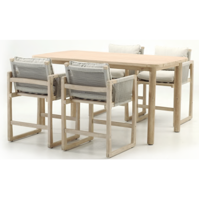 Conjunto Glacier mobiliario de jardin, hoteles y terrazas.