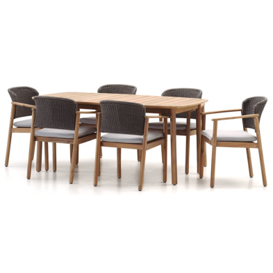 Set logan compuesto por 6 sillones y una mesa