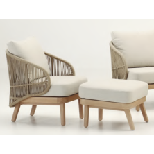 Conjunto jardin con otoman modelo crazy