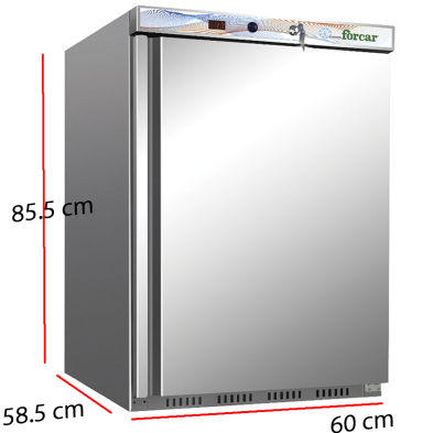 Congelador bajo barra de acero EF200SS