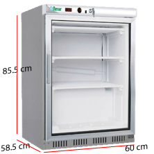 Expositor pequeño de congelación EF200GSS