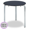 Mesa de Bar Apilable Tablero Compact Redonda - ADALIA