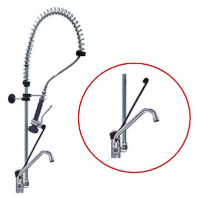 GRifo ducha caño de 20 cm