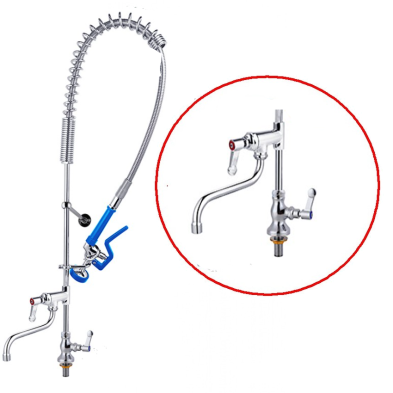 Grifo de ducha un agua con caño 50-GD1CS1