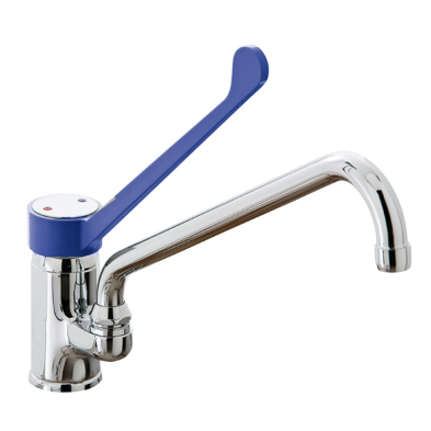 Grifo 2 aguas monomando y Caño giratorio