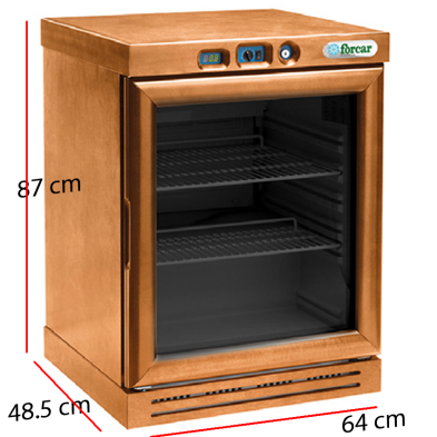Nevera de madera para bares