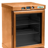 Armario refrigerado pequeño de madera