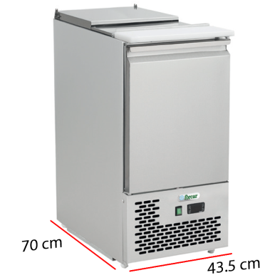 Mesa refrigerada de apoyo cocina