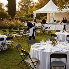 Silla plegable eventos alex