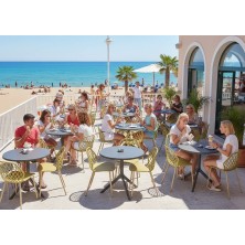 Silla de Bar Apilable Polipropileno ESEN