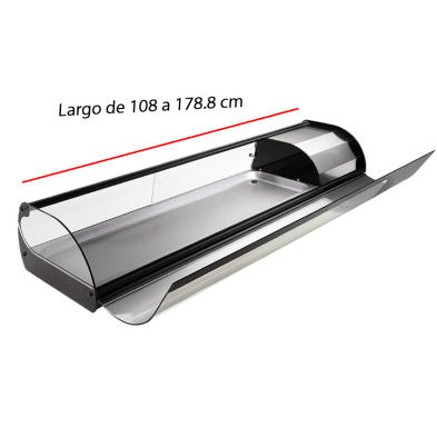 Vitrina de tapas fría desde 4 a 8 platos