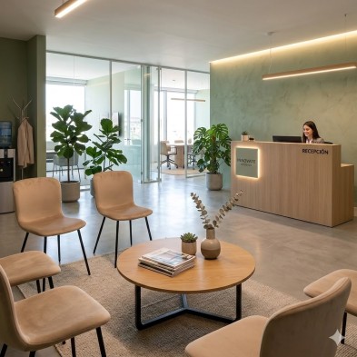 Silla Tapizada para Conferencias - BRANDON