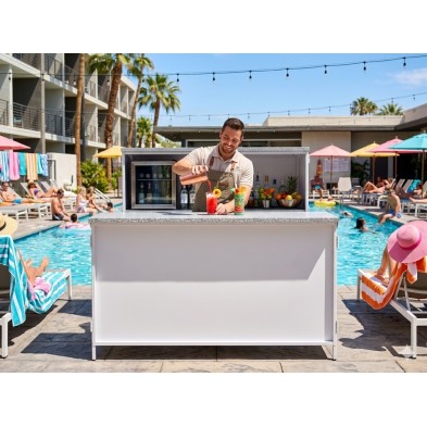 Barra de bar portatil para eventos Mod. MBP