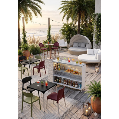 Barra de bar portatil para eventos Mod. MBP