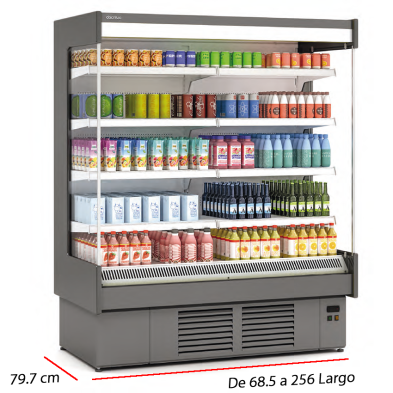 Mural frio para tiendas de alimentación Mod.14-DS1 06 M1