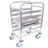 Carro de Servicio Inox 2 Baldas 86x54x94 - Carga 60Kg.