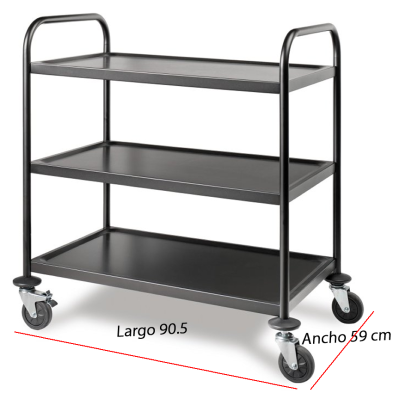 Carro negro de servicio P80980