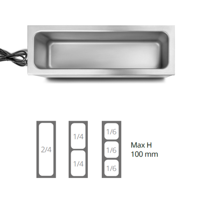 Baño maria para mantenedor Mod. 72013CE