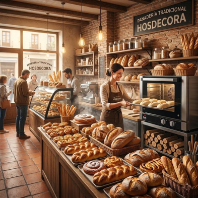 Horno Panadería 3 Bandejas GN 1/2 - 2250 W- RX-203