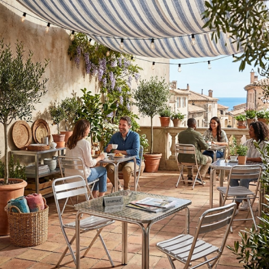 Mesa de terraza Aladren