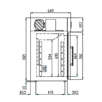 Armario farmacias puerta opaca MPH-120
