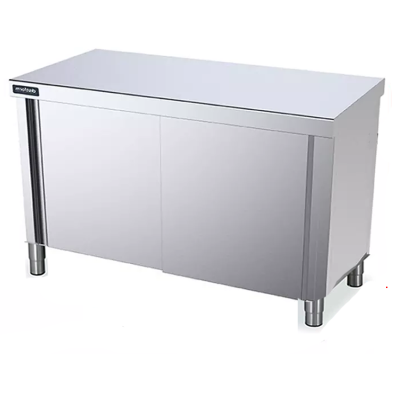 Mueble con puertas correderas central