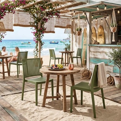 Silla de terraza para heladerías Chiprana