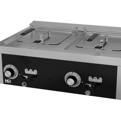 Freidora eléctrica potente doble cuba FD10L10L6M600S