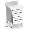 Mesa con cajones para cocinas Mod. 077422