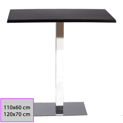 Mesa de bar Rioja Tablero Rectangular Werzalit