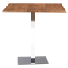 Mesa de bar con pie central Mod. Rioja