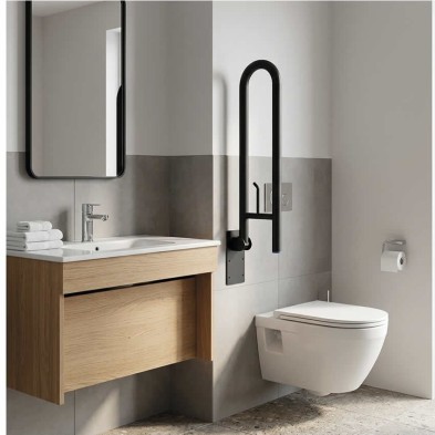Barra de apoyo abatible vertical Serie Black 06-481622