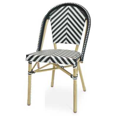 Silla de terraza estilo parisino Mod.Madele