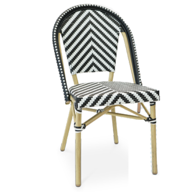 Silla de terraza estilo parisino Mod.Madele