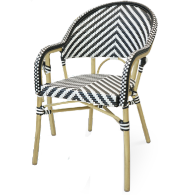 Sillon de caferteria parisino en rattan 29-Lovre